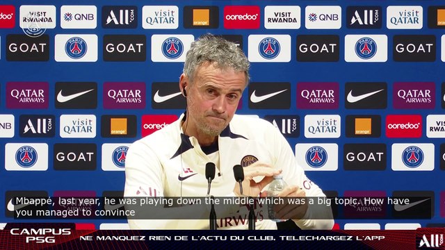 ️ Losc Lille - Paris Saint-Germain : La conférence de presse de Luis Enrique