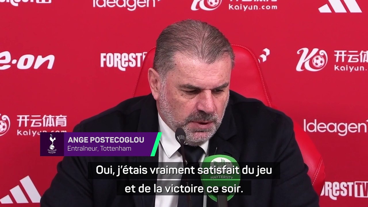 Postecoglou : “Nous avons dû faire preuve de caractère et de résilience”