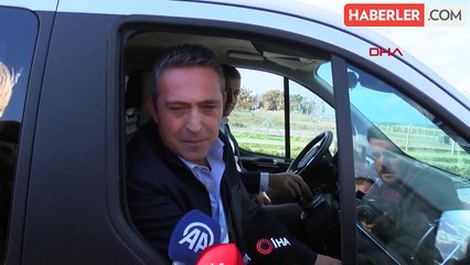 Ali Koç, sahanın ortasında yumruklanan Halil Umut Meler'i özel uçakla ziyaret etti