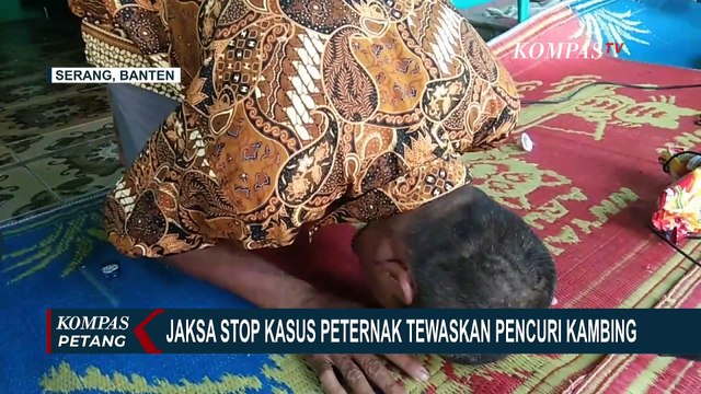 Peternak yang Tewaskan Pencuri Kambing Sujud Syukur Karena Jaksa Stop Kasusnya