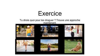 Cours de drague gratuit (inédit) et de neuroséduction