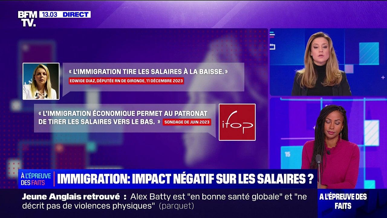 L'immigration tire-t-elle les salaires à la baisse?