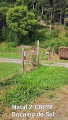 Policias militares se unem para adoçar Natal de 500 crianças na Serra de SC