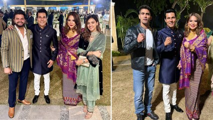 Randeep-Lin ने मुंबई के बाद दिल्ली में दिया Grand Reception, Suresh Raina के साथ शामिल हुए ये Guests