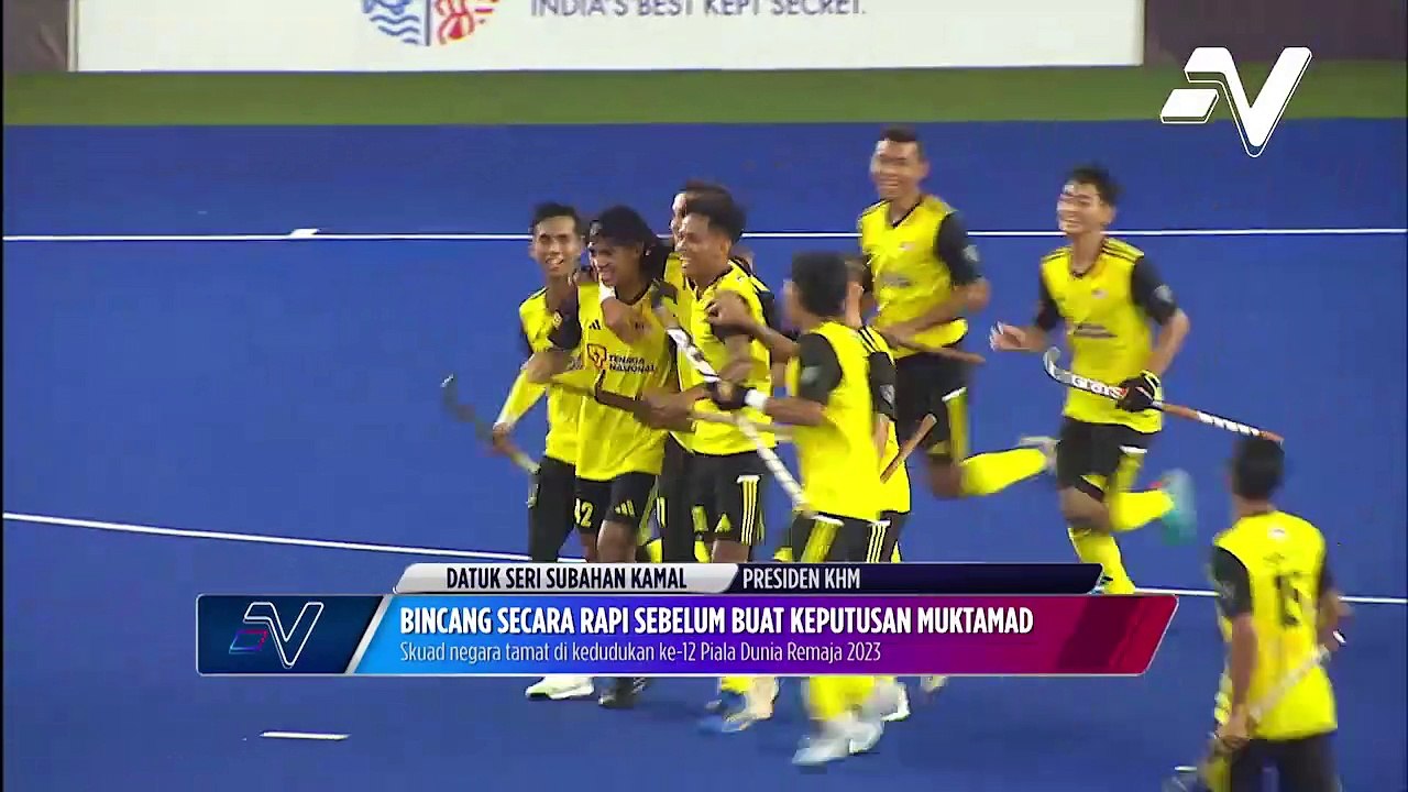 KHM tunggu laporan penuh prestasi pemain hoki remaja negara untuk buat masa depan Amin Rahim selaku ketua jurulatih skuad remaja