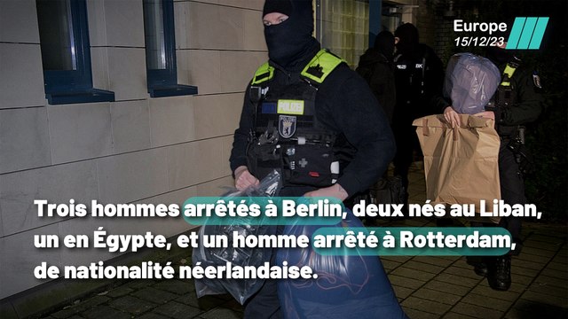 Attentats Planifiés : Les Suspects du Hamas Ciblaient des Institutions Juives en Europe