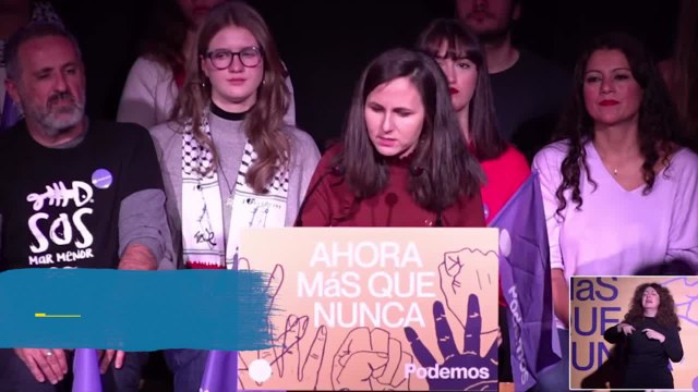 Irene Montero liderará la lista de Podemos a las elecciones europeas