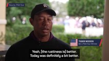 Woods feeling 'less rusty' ahead of PNC Championship