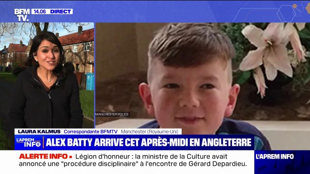 Six ans après sa disparition, Alex Batty est attendu en Angleterre ce samedi après-midi