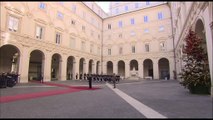 Premier britannico Sunak a Palazzo Chigi, incontro con Meloni