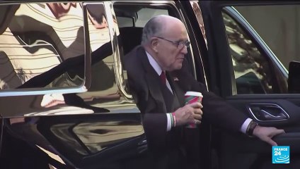 'Giuliani appeared unphased as he left the courtroom and said he would appeal'