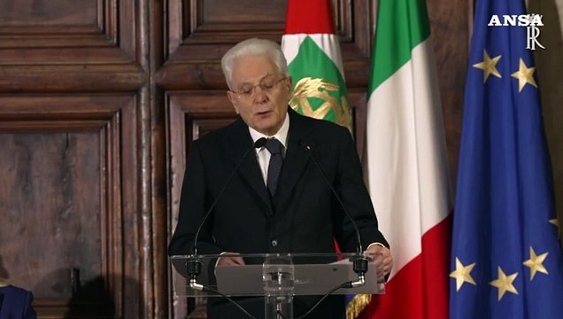 Mattarella: E' l'ora delle riforme istituzionali della Ue