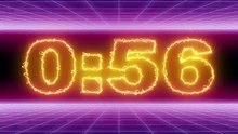 1 Minute Timer with Music [ELECTRIC] ⚡