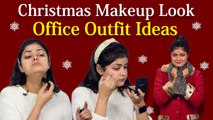 Christmas Makeup Tutorial 2023: Christmas MakeupLook,Christmas Makeup Idea,Kritika bhatnagar|Boldsky