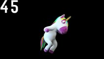 1 Minute Countdown Timer with Music - Unicorn Dancing Timer