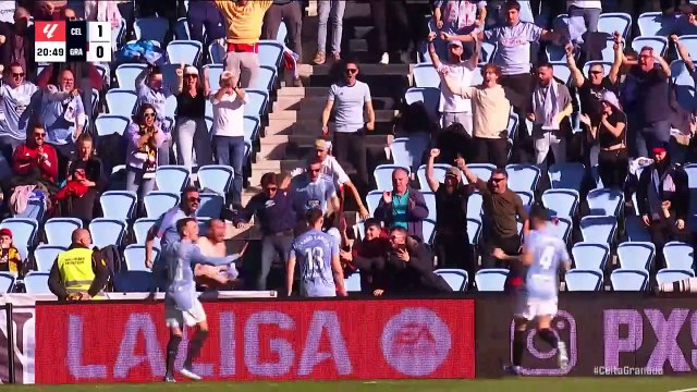 Özet | Celta Vigo - Granada: 1-0 | 17. Hafta - La Liga | 2023-24 Sezonu