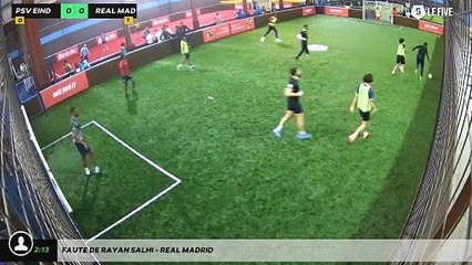 Faute de Rayan Salhi - REAL MADRID