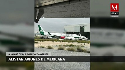 Download Video: Alista Mexicana de Aviación sus primeros aviones para iniciar operaciones