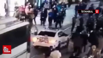 Taksim'de ağızlıksız pitbull gezdirenlere ceza