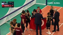 İsrail'i deviren Türkiye şampiyon oldu! A Milli Kadın Golbol Takımı Avrupa şampiyonu