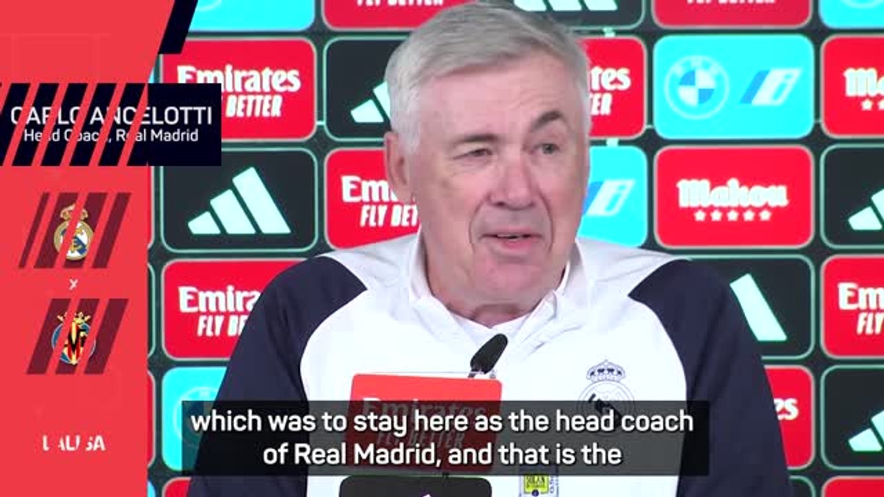Continuing as Madrid manager is my Christmas present - Ancelotti