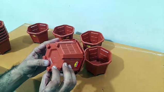 Unboxing and Review of ARISTO Plastic Hexagonal Planter Pot size 1