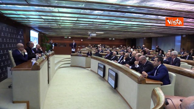 Chiesa e cultura d'impresa nel magistero di Francesco , il convegno nella sede di Confindustria