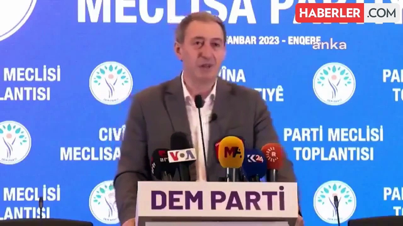 DEM Parti Eş Genel Başkanı Tuncer Bakırhan'dan seçim mesajı: Kimsenin ilk yardım çantası değiliz