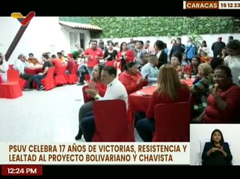Caracas | Psuv celebró sus 17 años de luchas, resistencia y victorias junto al pueblo