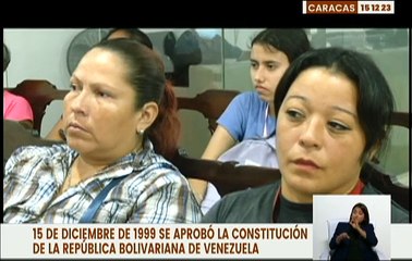 Concejo Municipal de Caracas celebró la aprobación de la carta magna por el pueblo venezolano