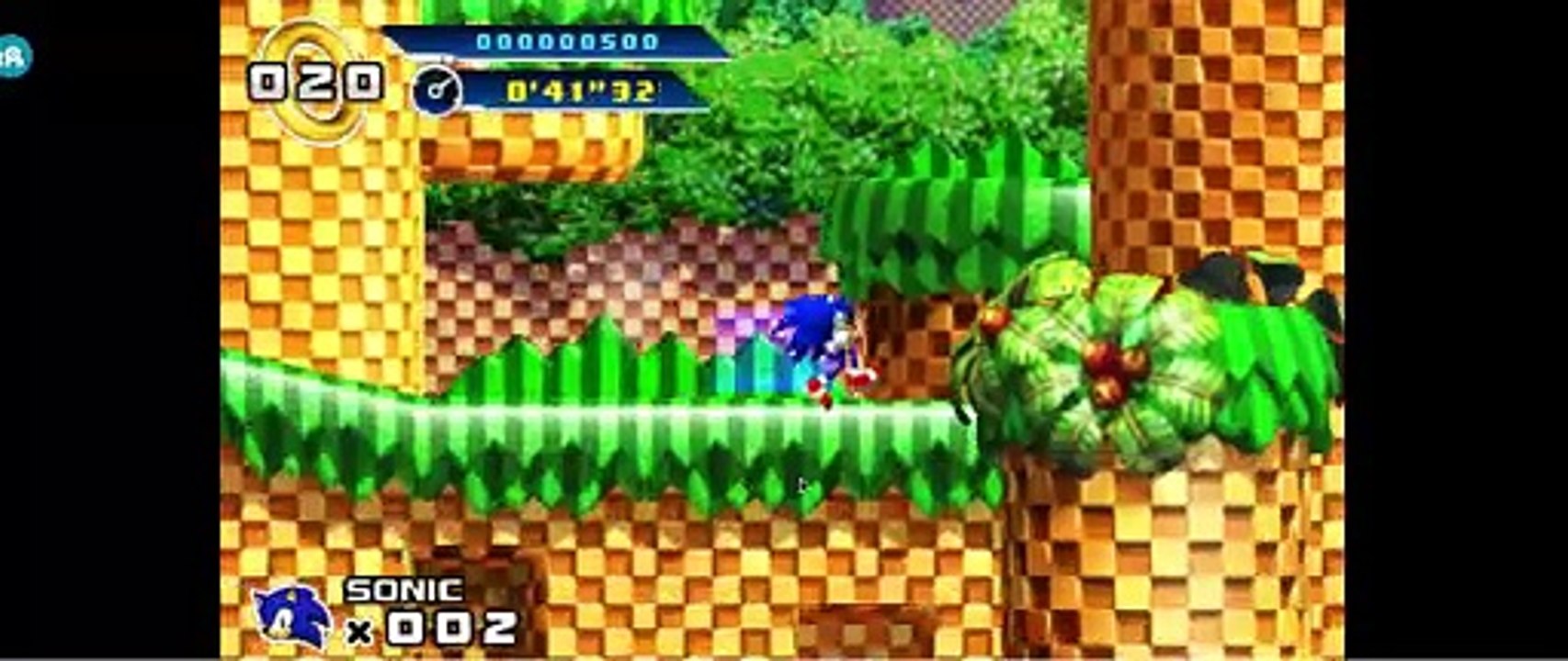 Playing Sonic 4 Episode 1 Web Port with a Trackpad