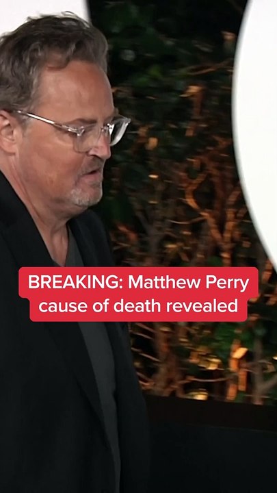 Matthew Perry cause of death revealed