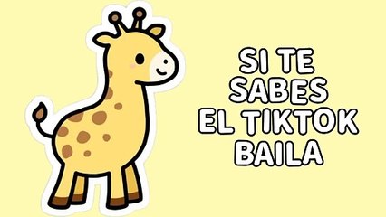 SI TE SABES EL TIKTOK BAILA - 2023