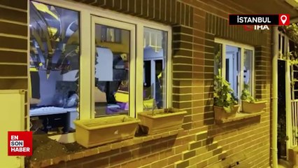 Şişli'de taksi durağındaki silahlı saldırı anı kamerada