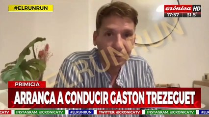 Gastón Trezeguet debutará en la conducción: "Es todo nuevo para mí"