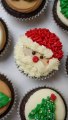 Gonna be hitting yall with a mini Christmas cupcake series this week! Part 1 Santa cupcakes