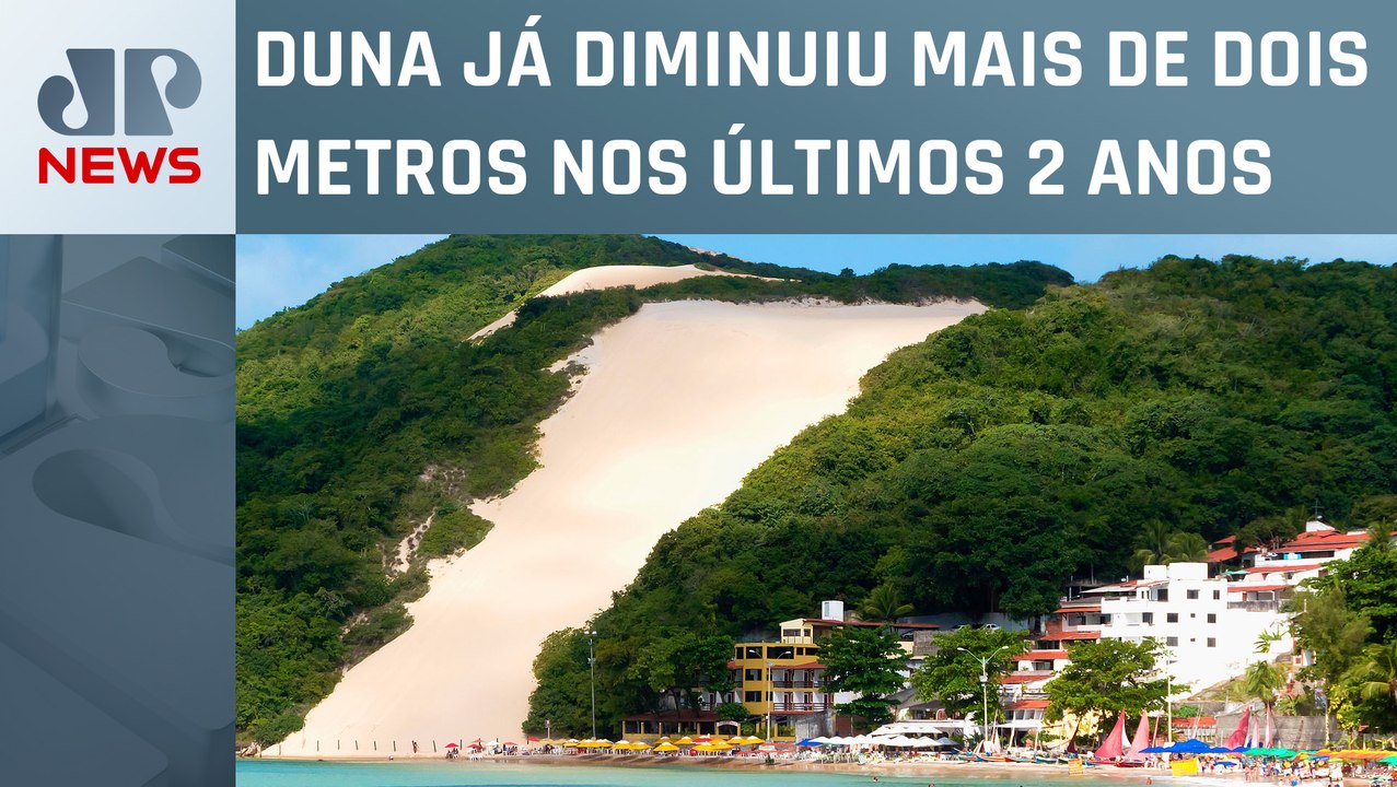 Morro do Careca tem erosão e risco de desmoronamento
