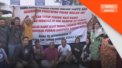 Peniaga pasar malam AU2 mahu bantuan MP Setiawangsa
