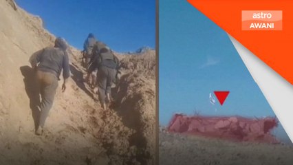 Hamas dedah video serangan ke pangkalan tentera Israel