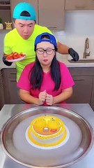 cream challenge_ -- Emoji cake vs Icefruits _funny _shorts(480P)