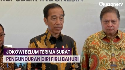 Belum Terima Surat Pengunduran Diri Firli Bahuri, Jokowi: Masih Proses
