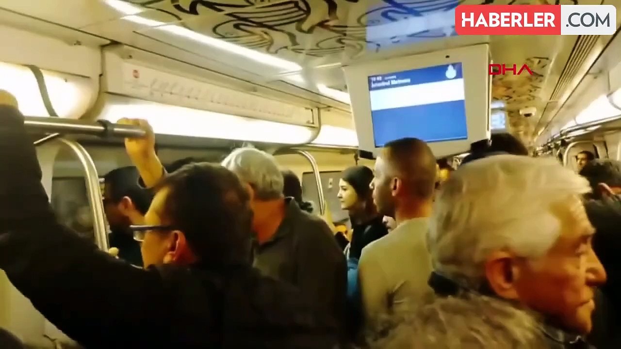 Kadıköy-Sabiha Gökçen Havalimanı Metro Hattında Arıza: Vatandaşlar İsyan Etti