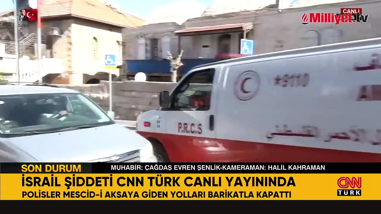 Kudüs'te bu cuma da aynı zulüm! İsrail şiddeti canlı yayında