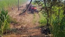 Ku ota tractor performance at downste to upphill