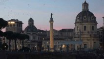 Los secretos de la construcción de la Columna de Trajano, revelados en el Coliseo de Roma