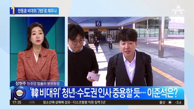 ‘73년생’ 한동훈, 비대위원 7·8·9로 채울까