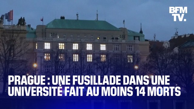 Au moins 14 morts et 25 blessés, profil du suspect.... Ce que l'on sait de la fusillade dans une université de Prague survenue ce jeudi