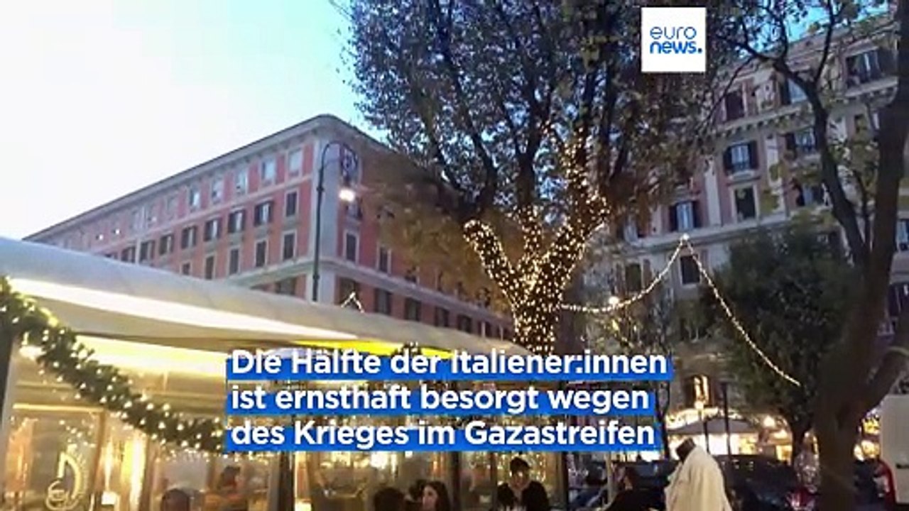 Vor dem Weihnachtsfest: Italien blickt zurück auf ein schweres Jahr