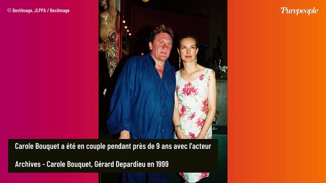 Affaire Gérard Depardieu : Son ex Carole Bouquet fustige une émission de merde et vole au secours de l'acteur