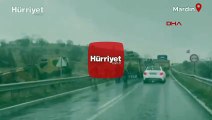 Mardin'de, zırhlı askeri araç şarampole devrildi: 2 yaralı